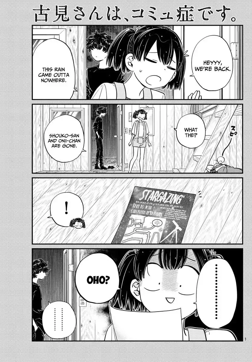 Komi-san wa Komyushou Desu Chapter 145.5 1